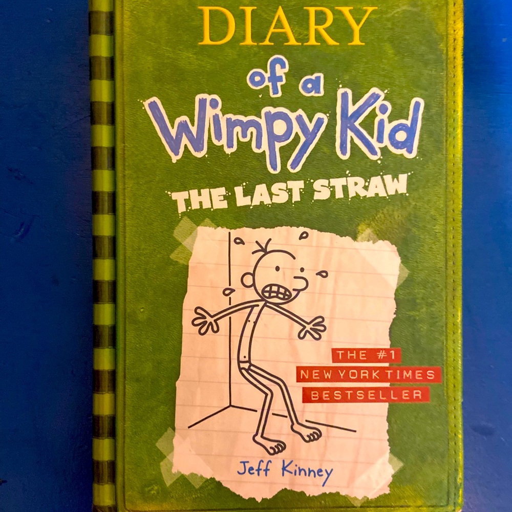 Diary of a Wimpy Kid “The Last Straw” Hardback